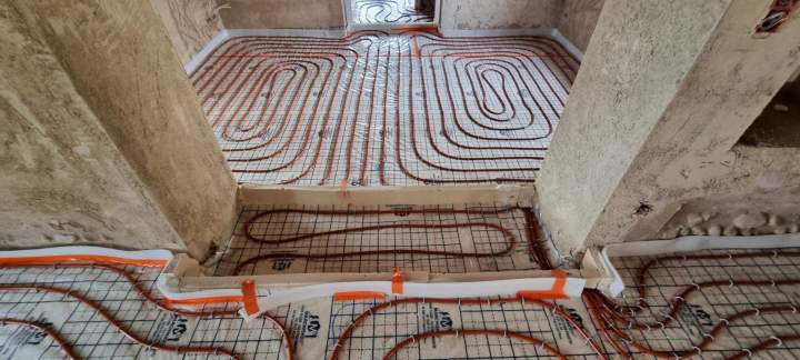 Installation de plancher chauffant Bourgoin-Jallieu